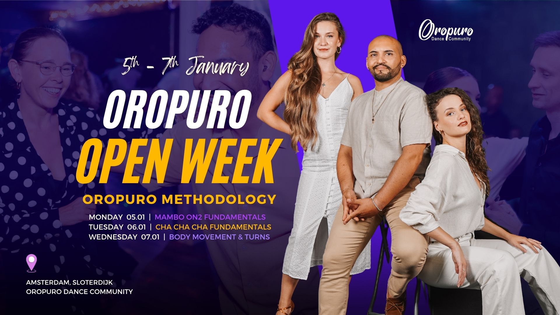 Oropuro OPEN WEEK Mambo & Cha Cha Cha