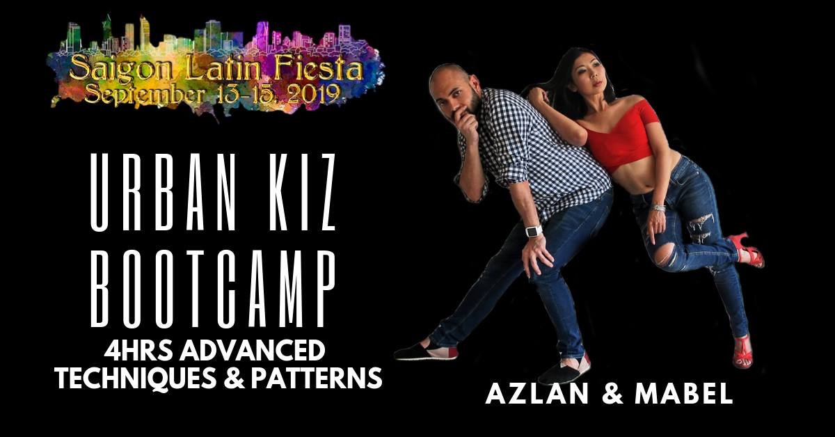 Urban Kiz Bootcamp with Azlan & Mabel Saigon Latin Fiesta 2019