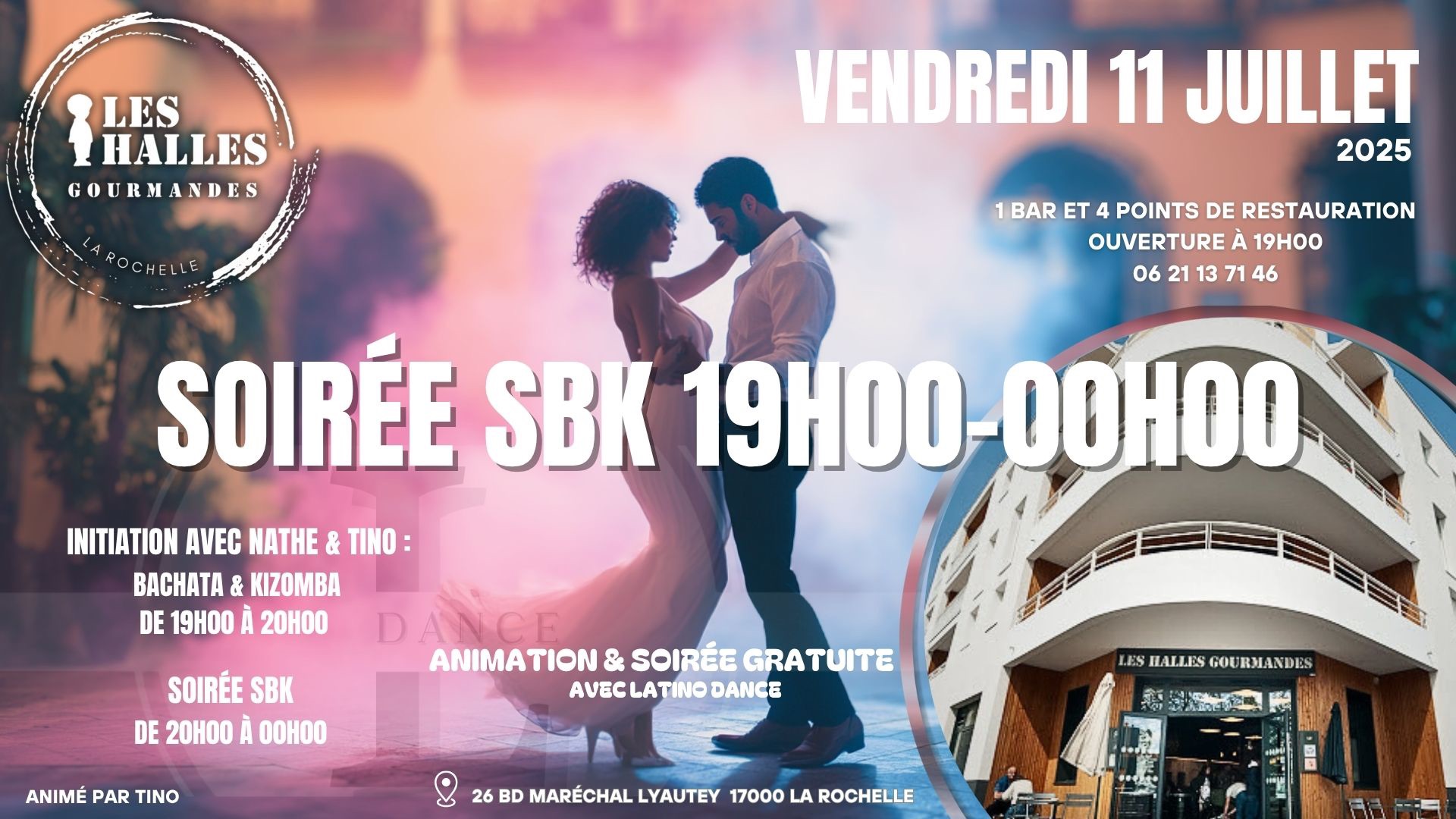 SOIRÉE SBK AUX HALLES GOURMANDES
