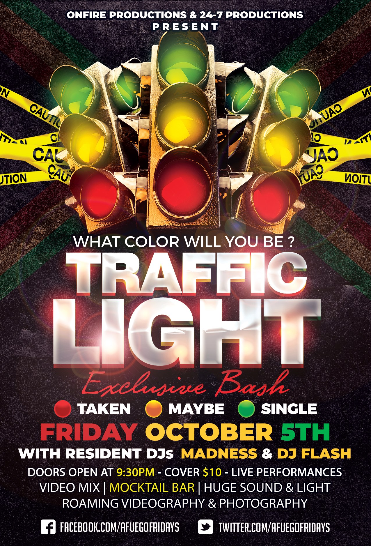 Our Annual Traffic Light Party