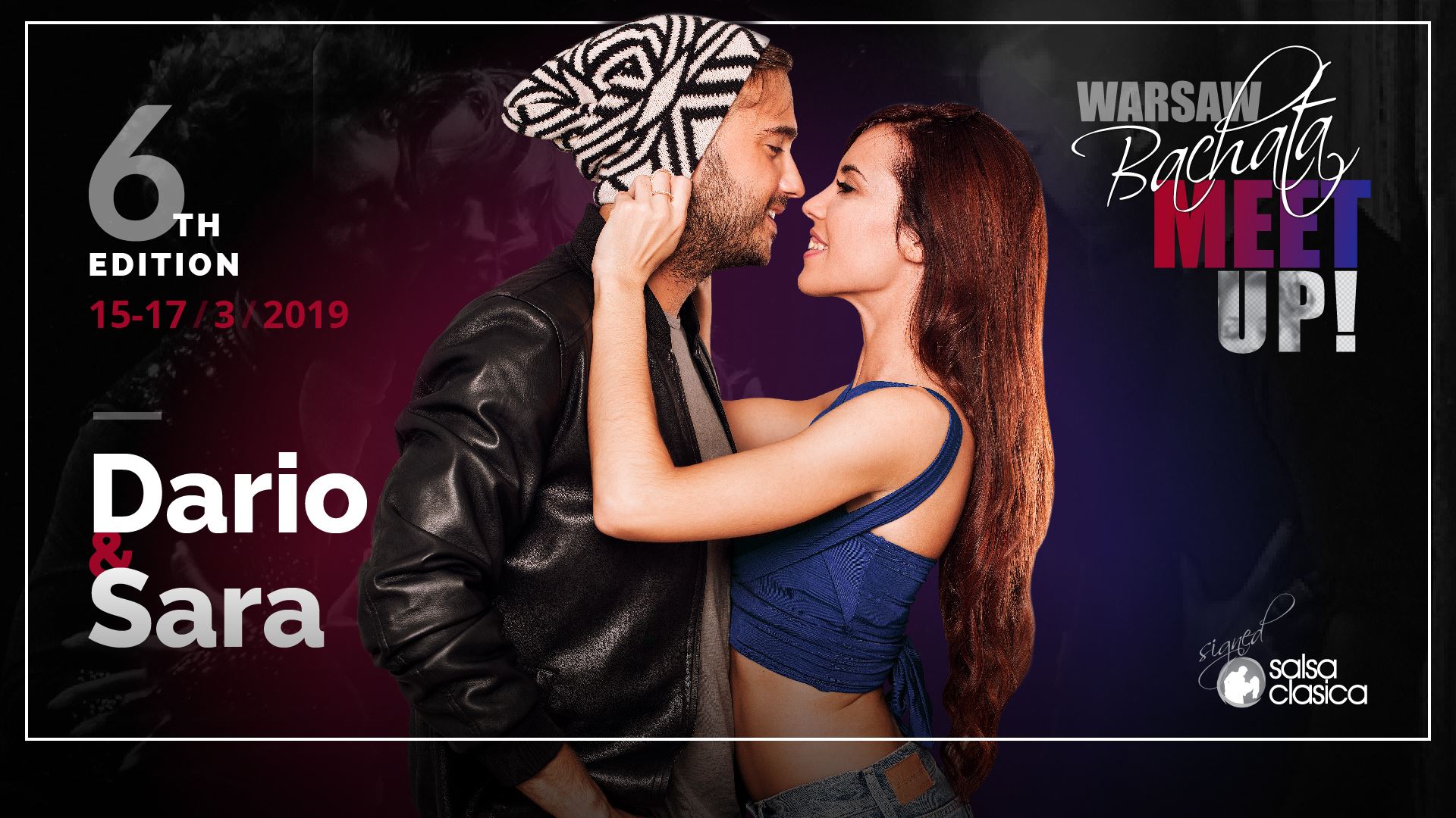 Dario & Sara - Warsaw Bachata Meet Up! Registration ONLY MEN