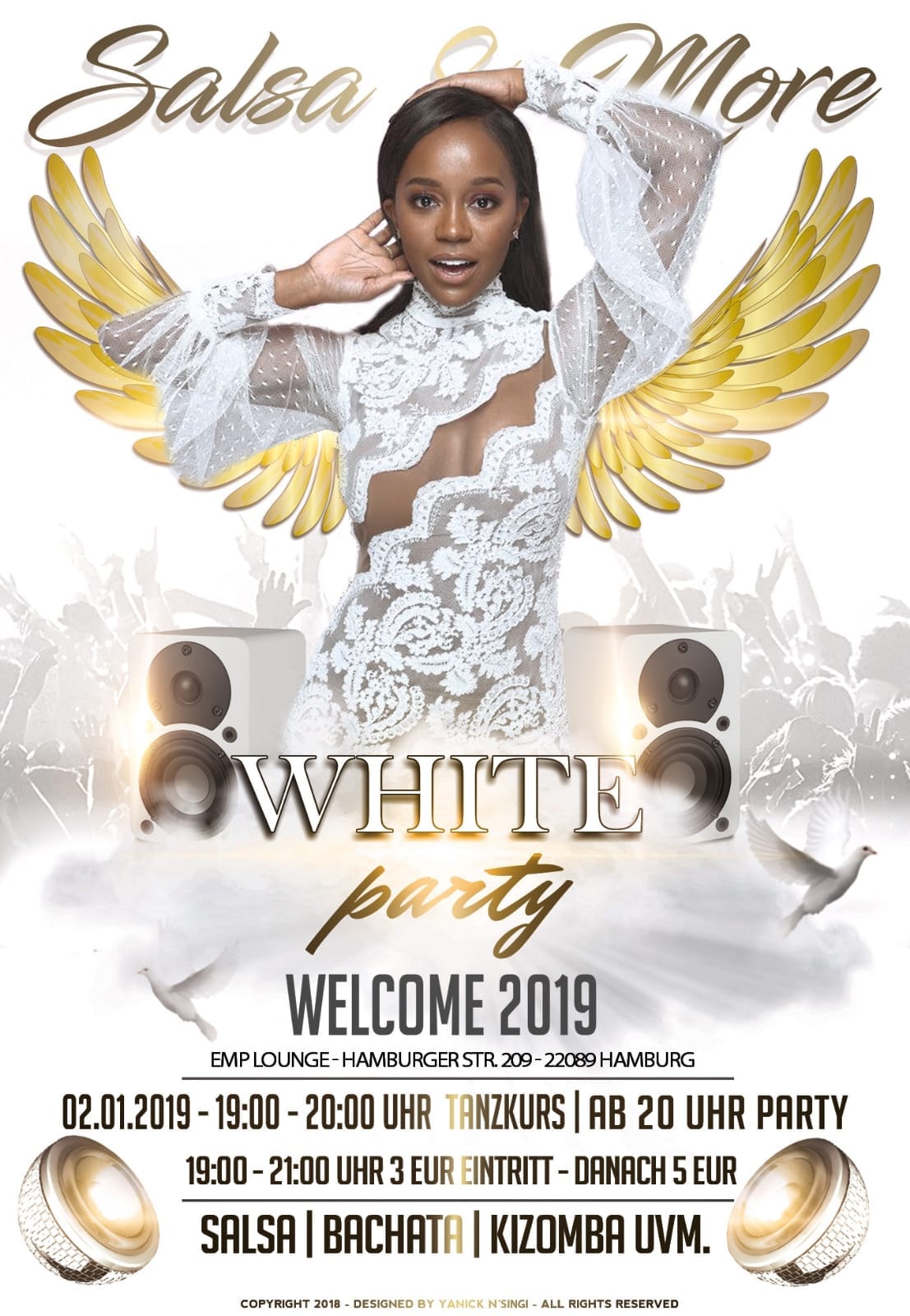 Salsa & More Presents Welcome 2019 White Party.