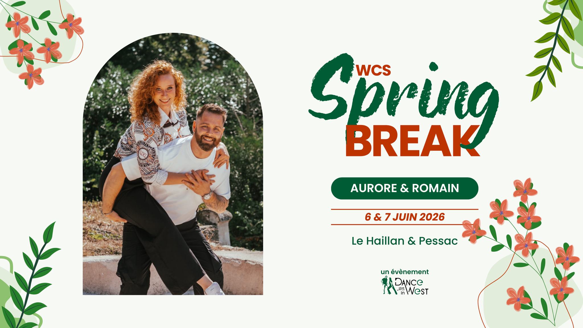 WCS Spring break - 2 jours de stages avec Aurore et Romain Bichon