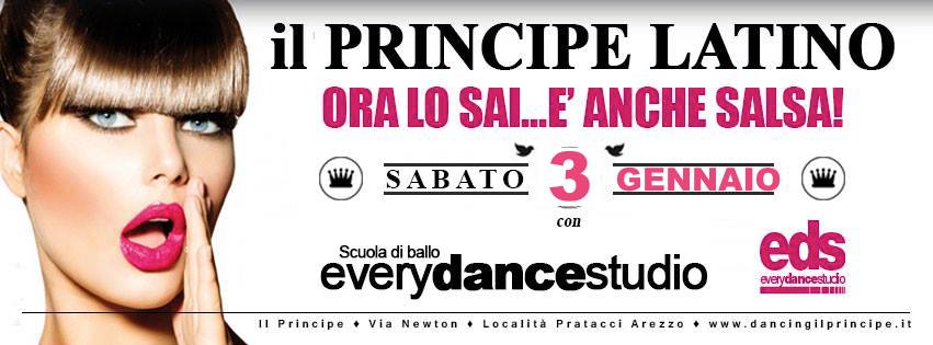 SABATO 3 ::: IL PRINCIPE LATINO CON EVERY DANCE STUDIO