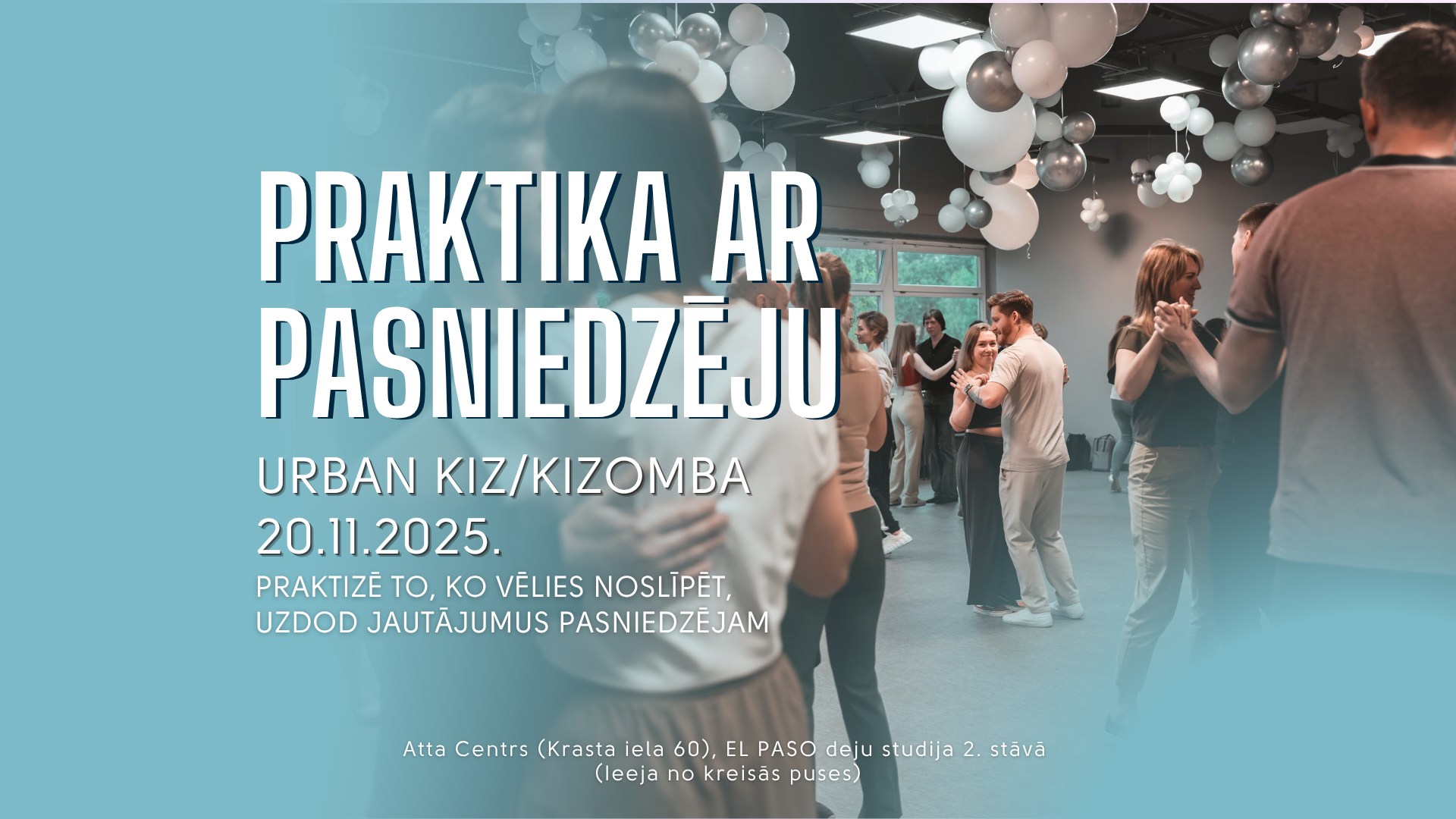 Praktika ar pasniedzēju: Urban Kiz Kizomba