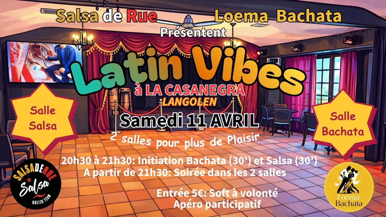 SOIRÉE BACHATA SALSA