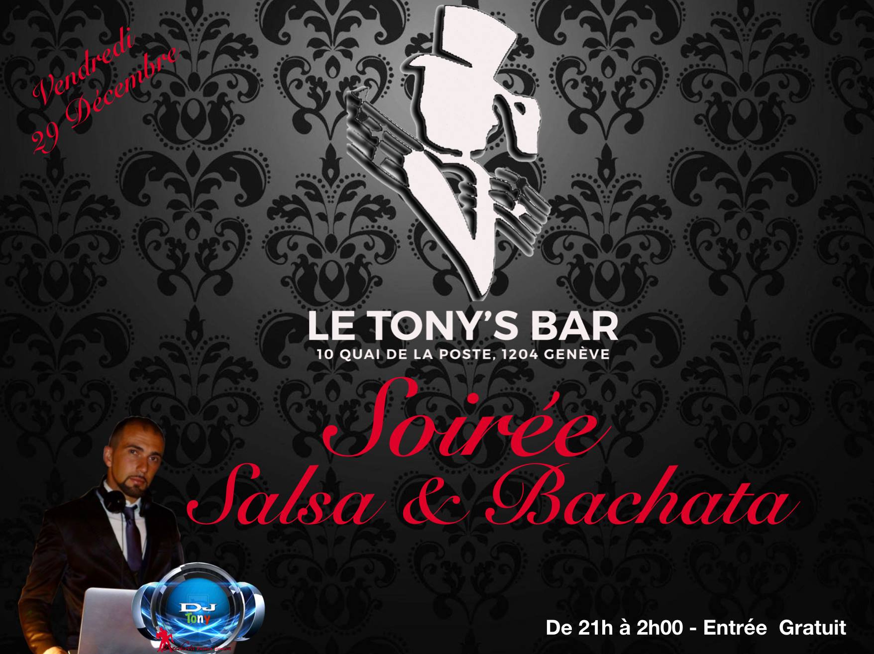 Soirée Salsa-Bachata Au Tony's Bar