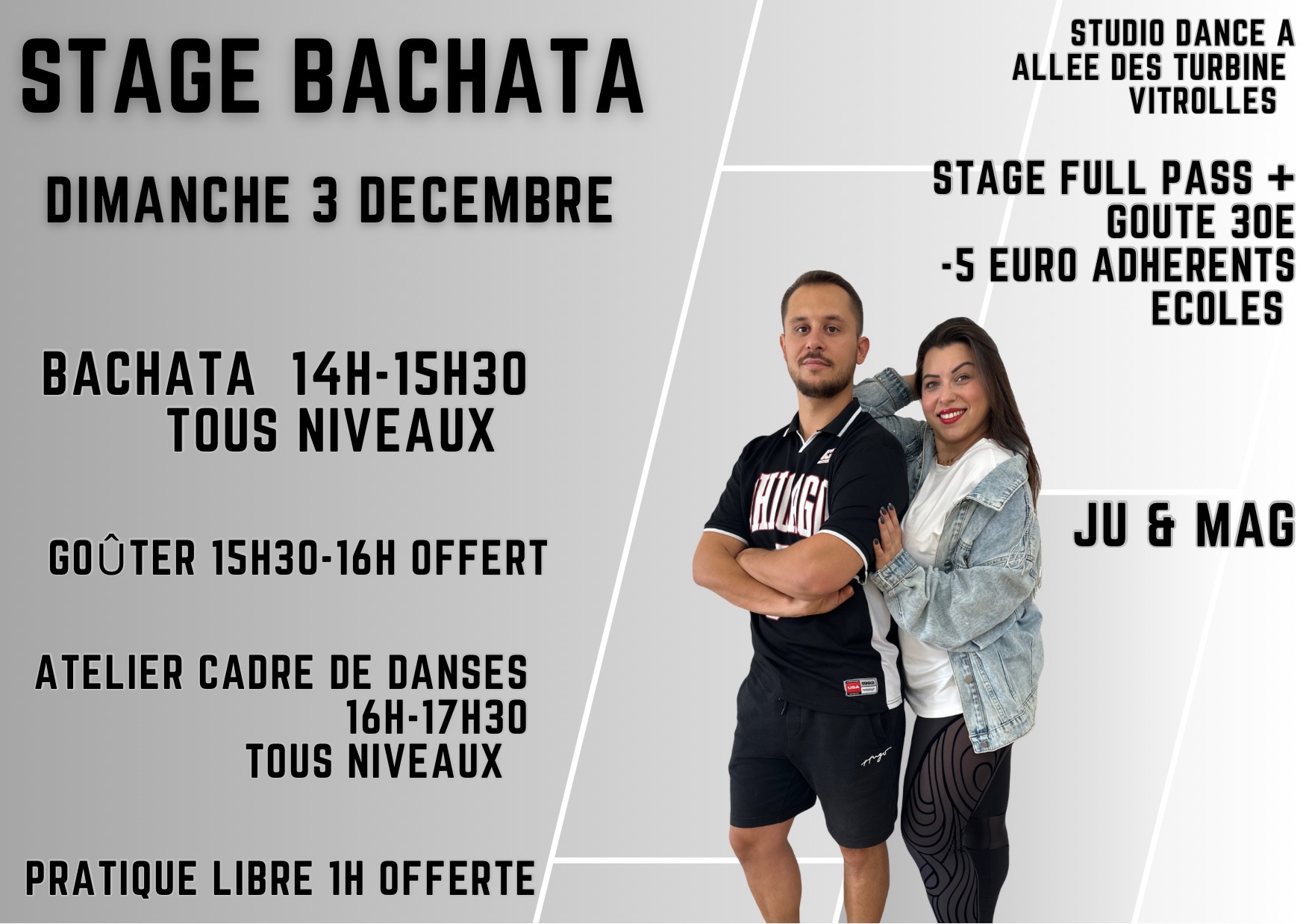 Stage BACHATA BY Ju & Mag