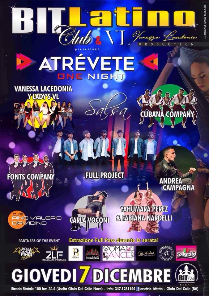 ATRÉVETE ONE NIGHT - Bit Latino