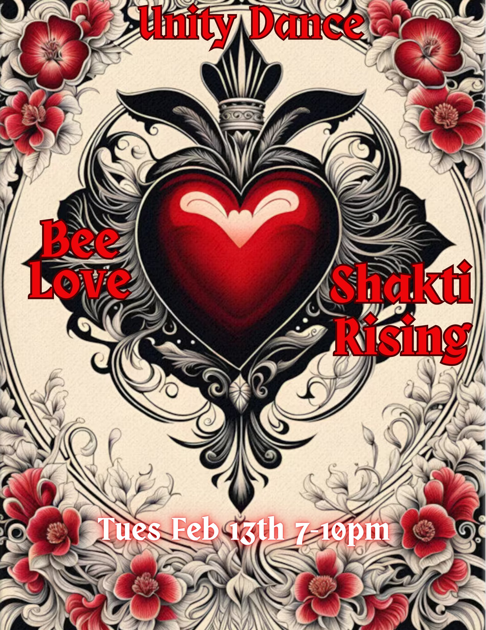 Unity Ecstatic Dance Ashland ~ Bee Love & Shakti Rising
