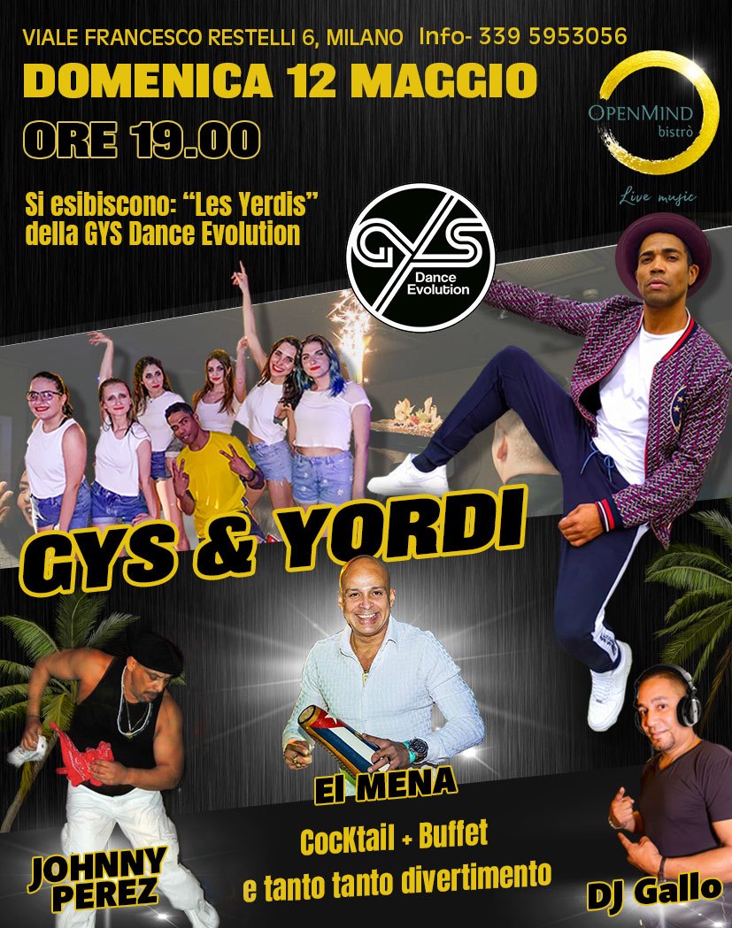 GYS & YORDI serata cubana