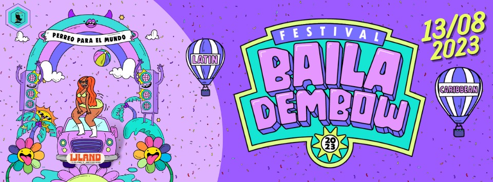 Baila Dembow Festival IJLAND Amsterdam #BDF2023