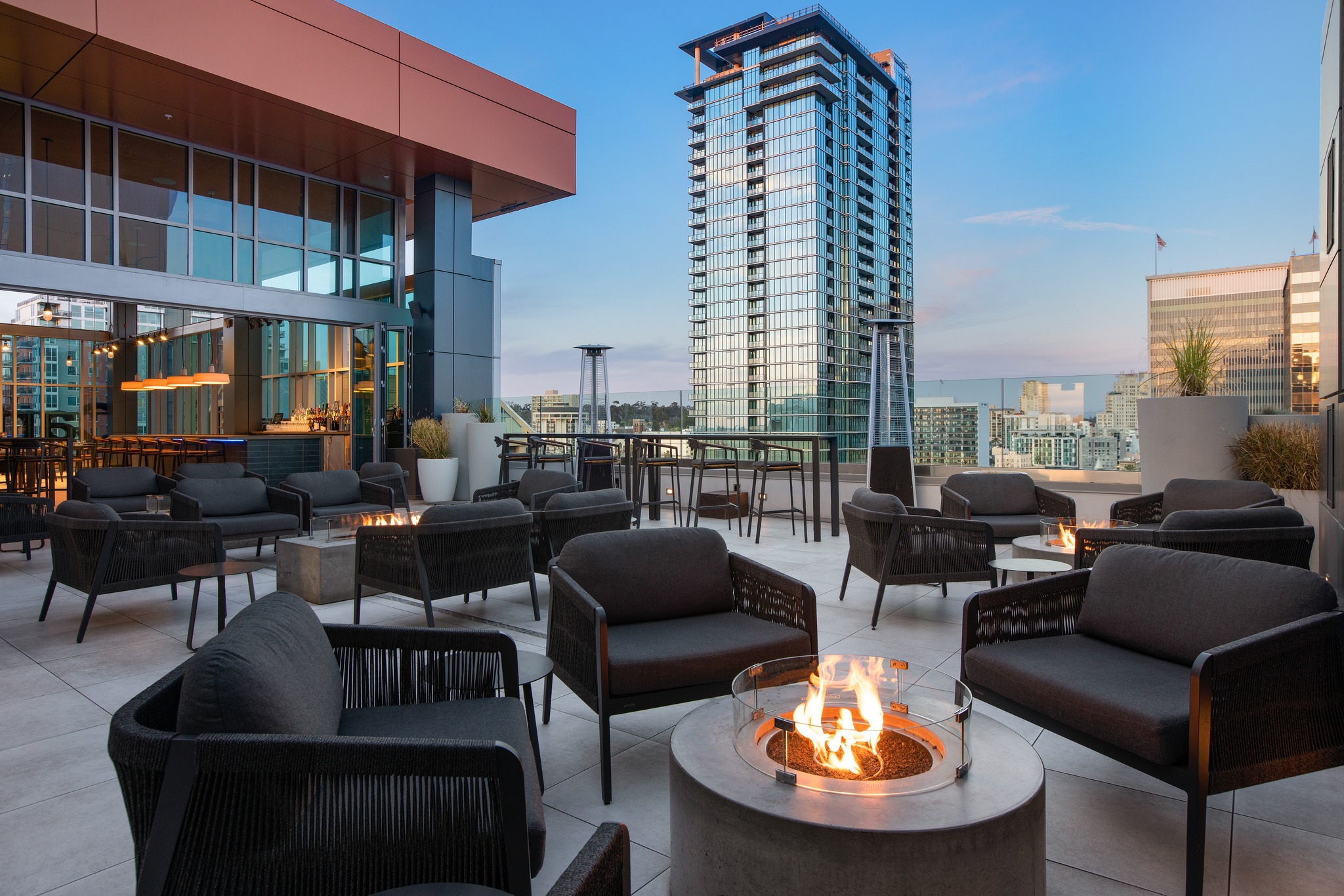 Skyline Sway Salsa and Bachata at Above Ash Social at Carte Hotel Rooftop San Diego