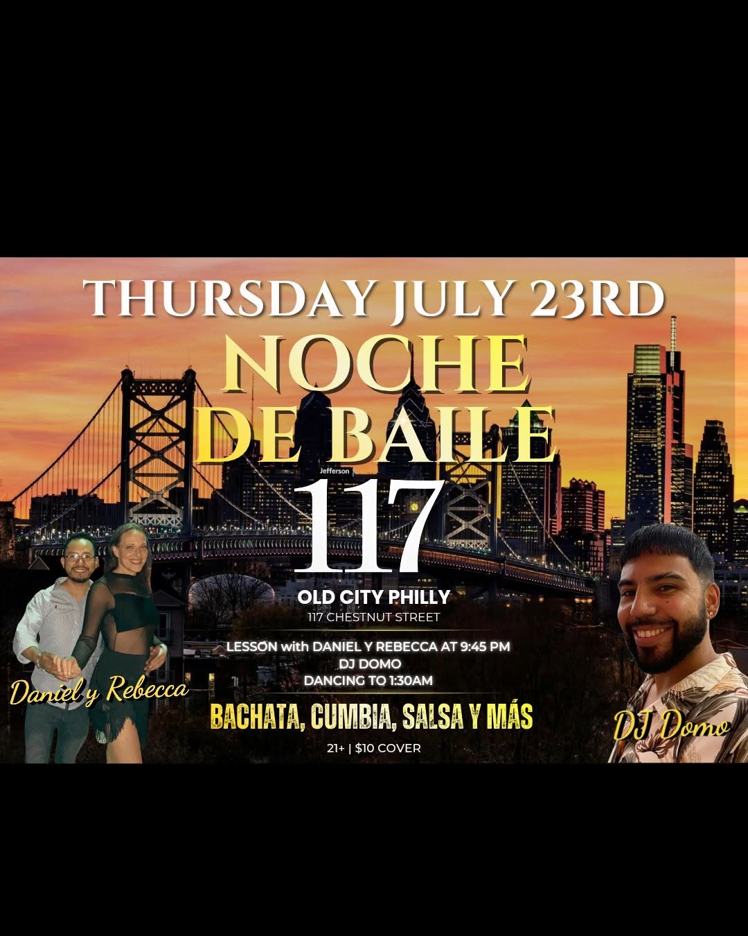Noche de Baile at 117 Chestnut Street