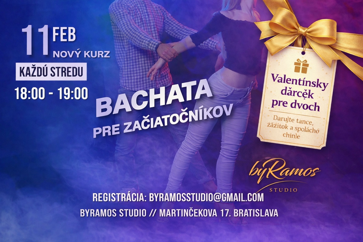 Bachata Pre Začiatočníkov - Nový Kurz