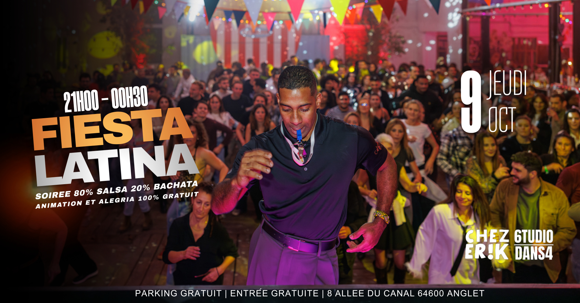 FIESTA LATINA A CHEZ ERIK