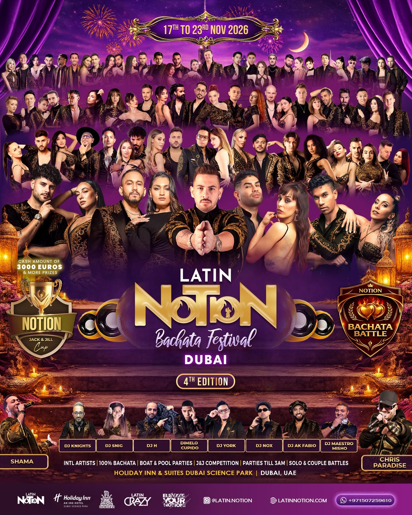 LATIN NOTION BACHATA FESTIVAL DUBAI 2026
