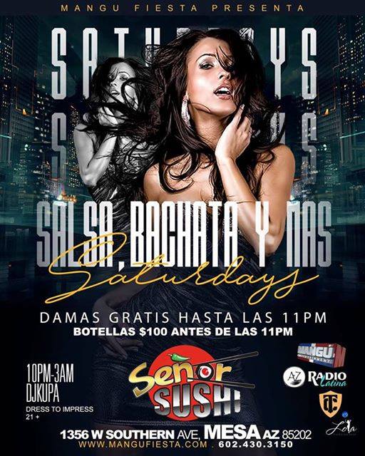 The Latin Night : Salsa, Bachata & Mas Saturdays en Mesa