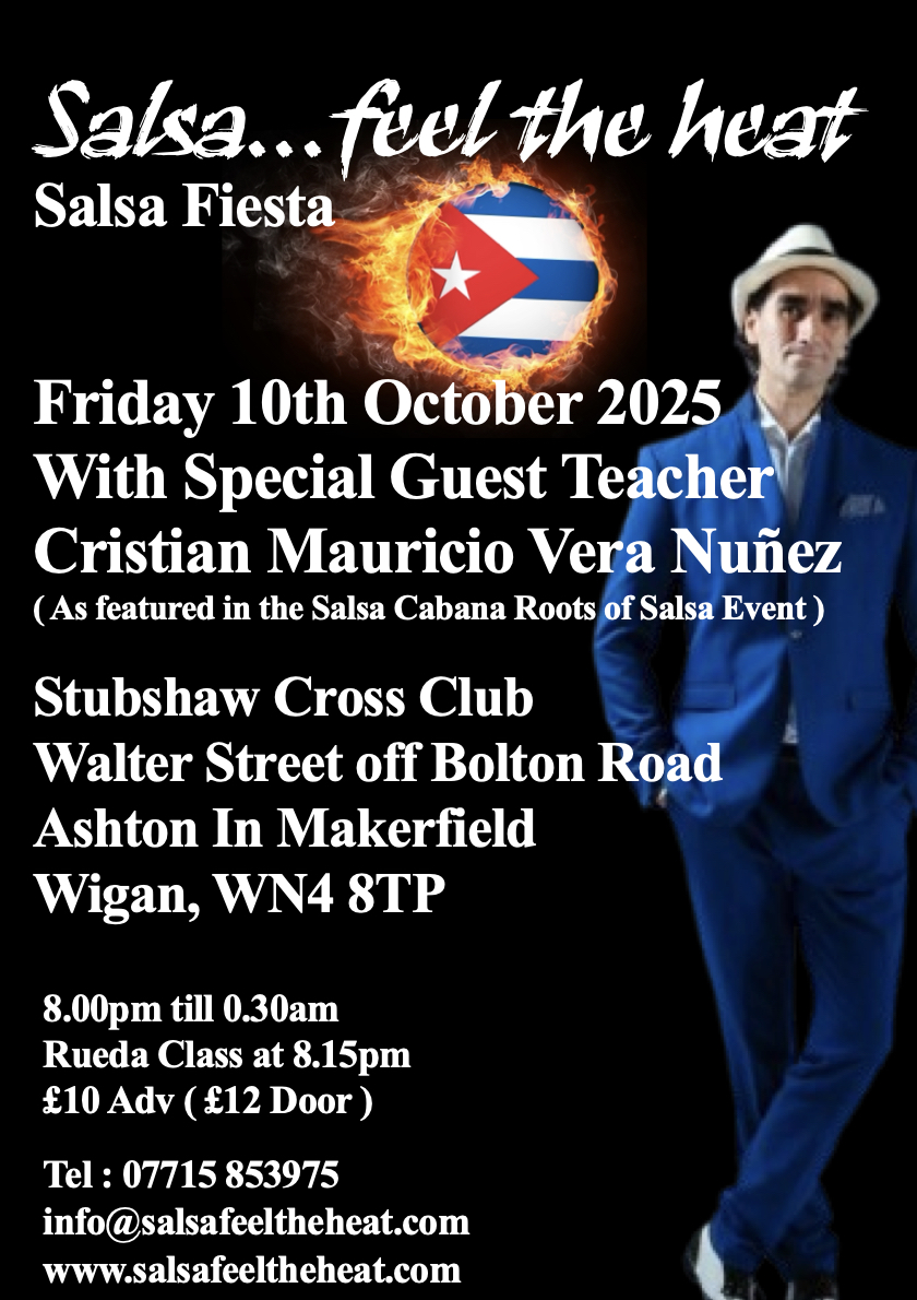 Salsa feel the heat October Salsa Fiesta