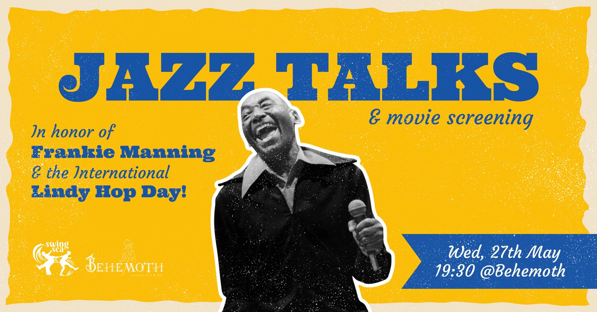 Jazz Talks Celebrating Frankie Manning & International Lindy Hop Day