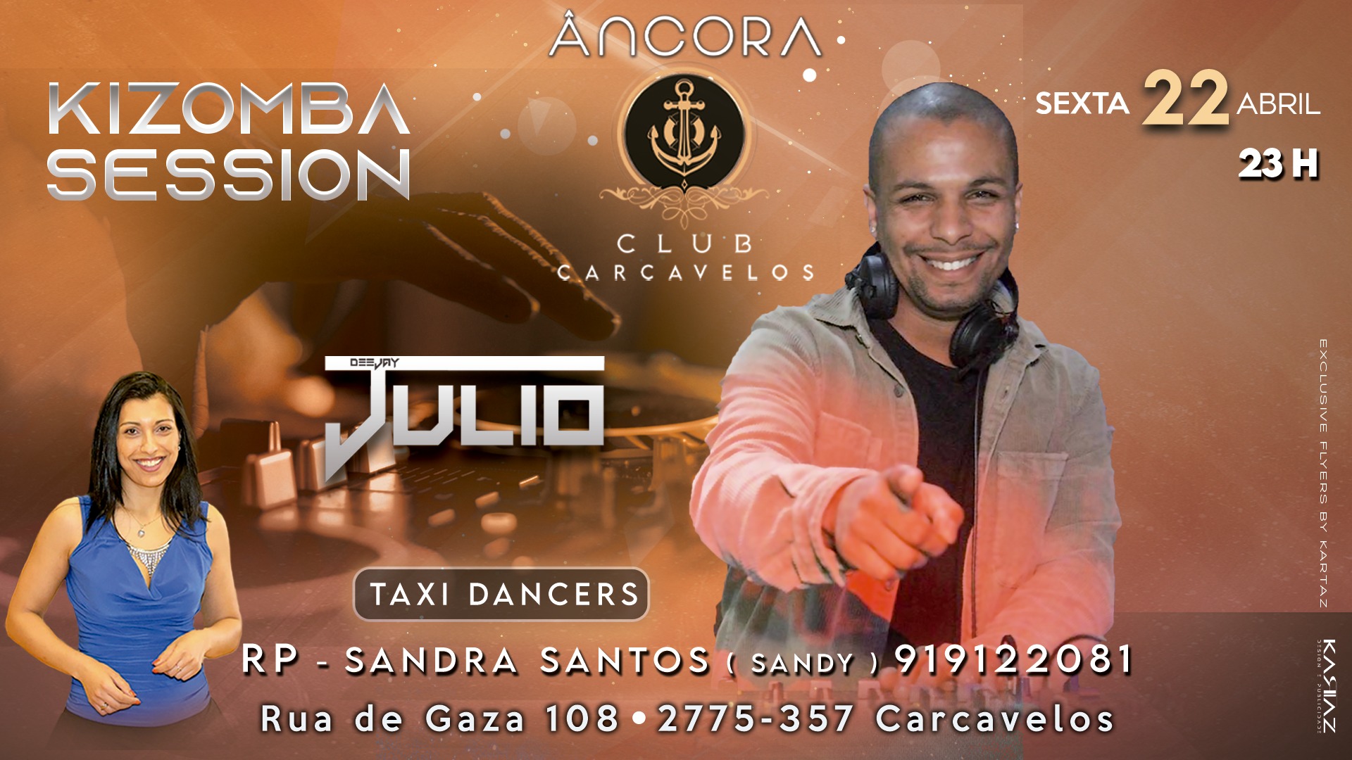 Kizomba Session DJ Julio Âncora Club
