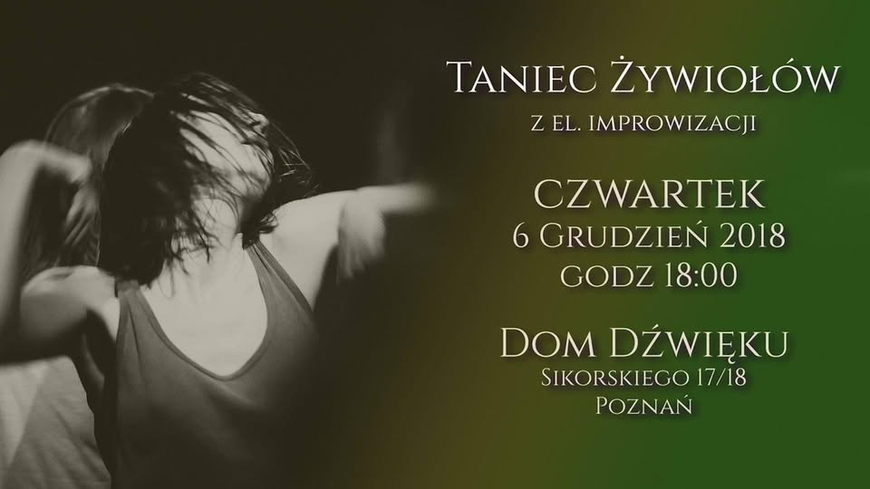 Taniec Żywiołów z el. Improwizacji
