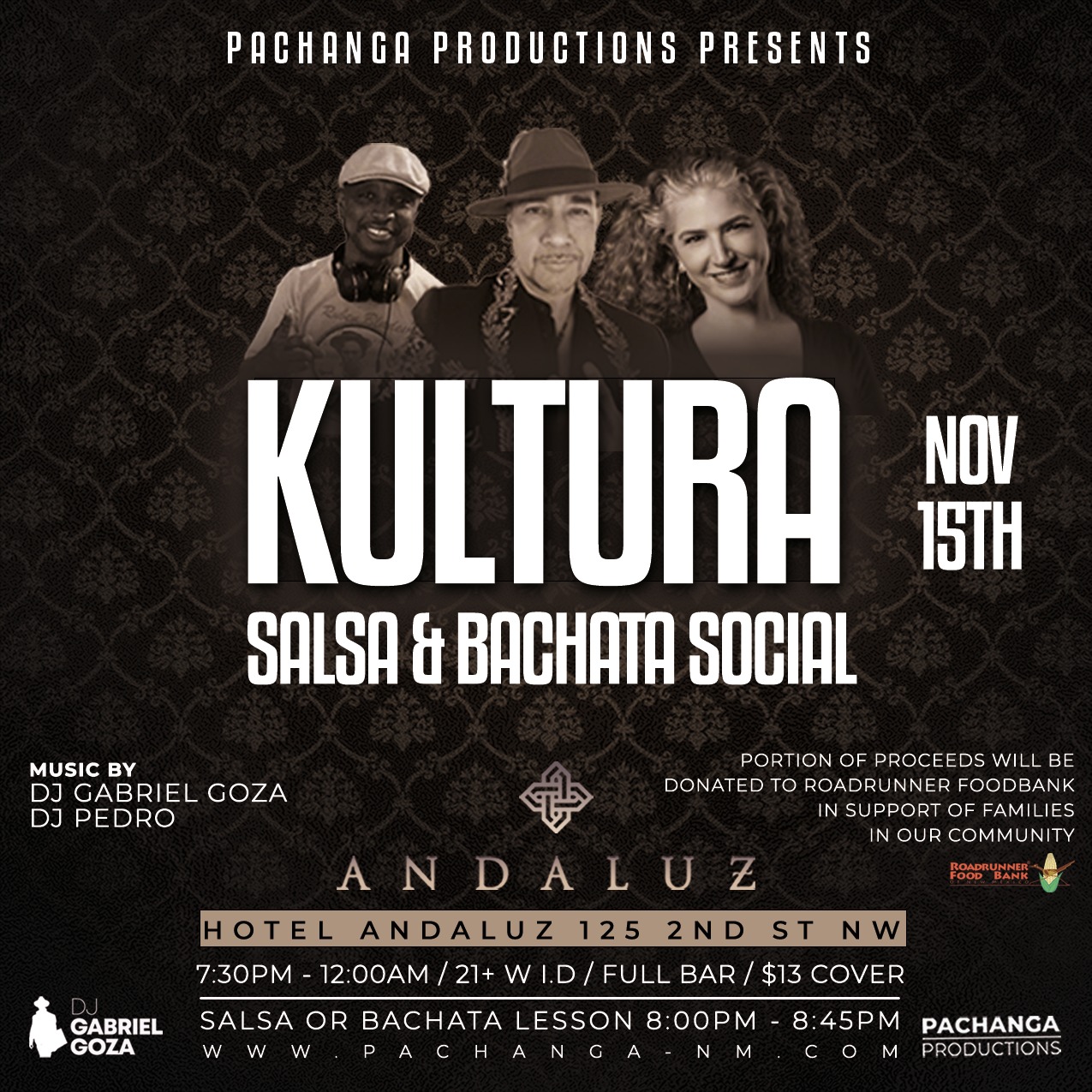 KULTURA - Salsa & Bachata Social @ HOTEL ANDALUZ!