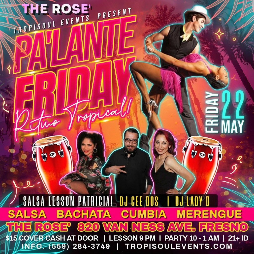 Pa'Lante Friday Ritmo Tropicales