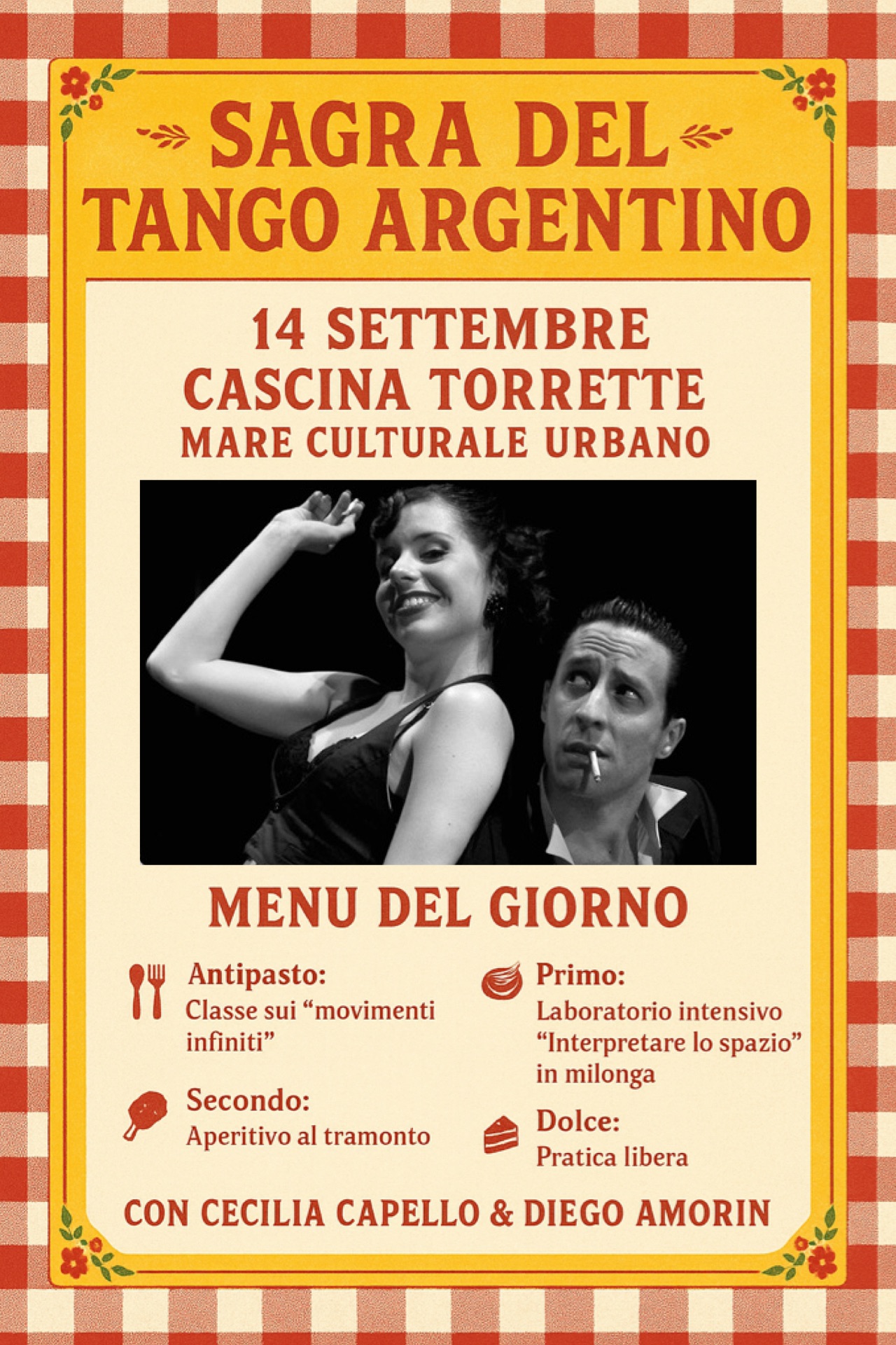 SAGRA del tango Argentino a Milano con Diego Amorin & Cecilia Capello