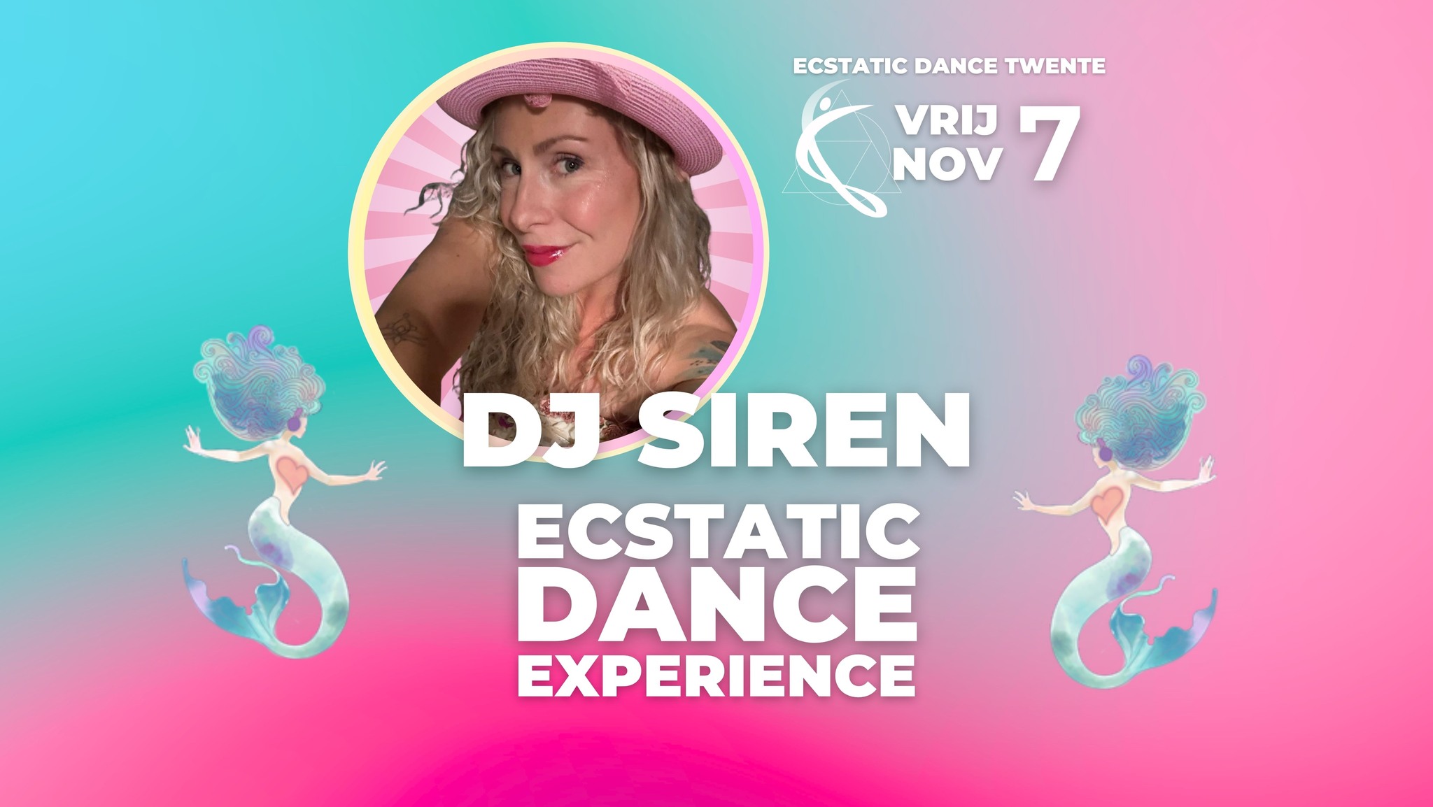 DJ SIREN ✨️VRIJDAG 7 NOVEMBER ✨️ Ecstatic Dance Twente