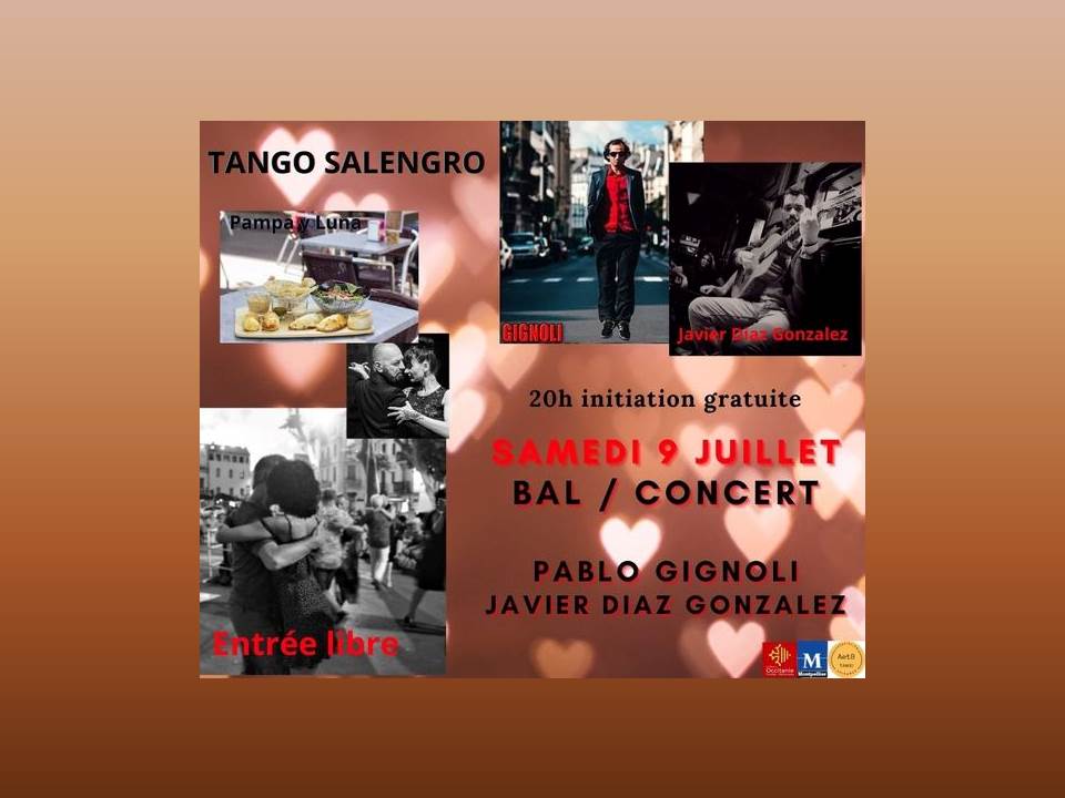 Tango salengro 2022 #1 avec Pablo Gignoli au bandoneon et Javier Diaz Gonzalez à la guitarre