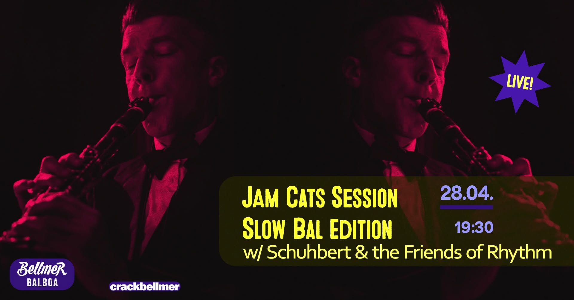 Bellmer Balboa: Jam Cats Session - SlowBal Special w Schuhbert & the Friends of Rhythm LIVE ! ! !