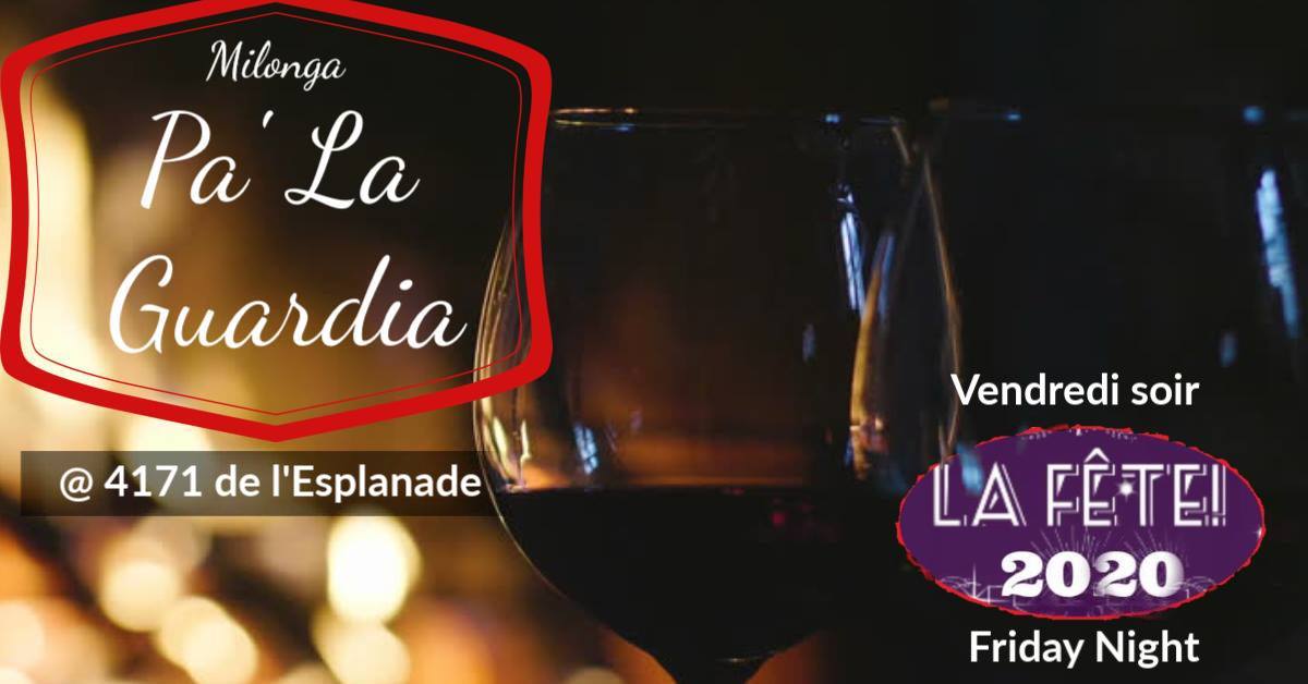 La FÊTE at Pa' La Guardia • Friday Vendredi 27 Dec