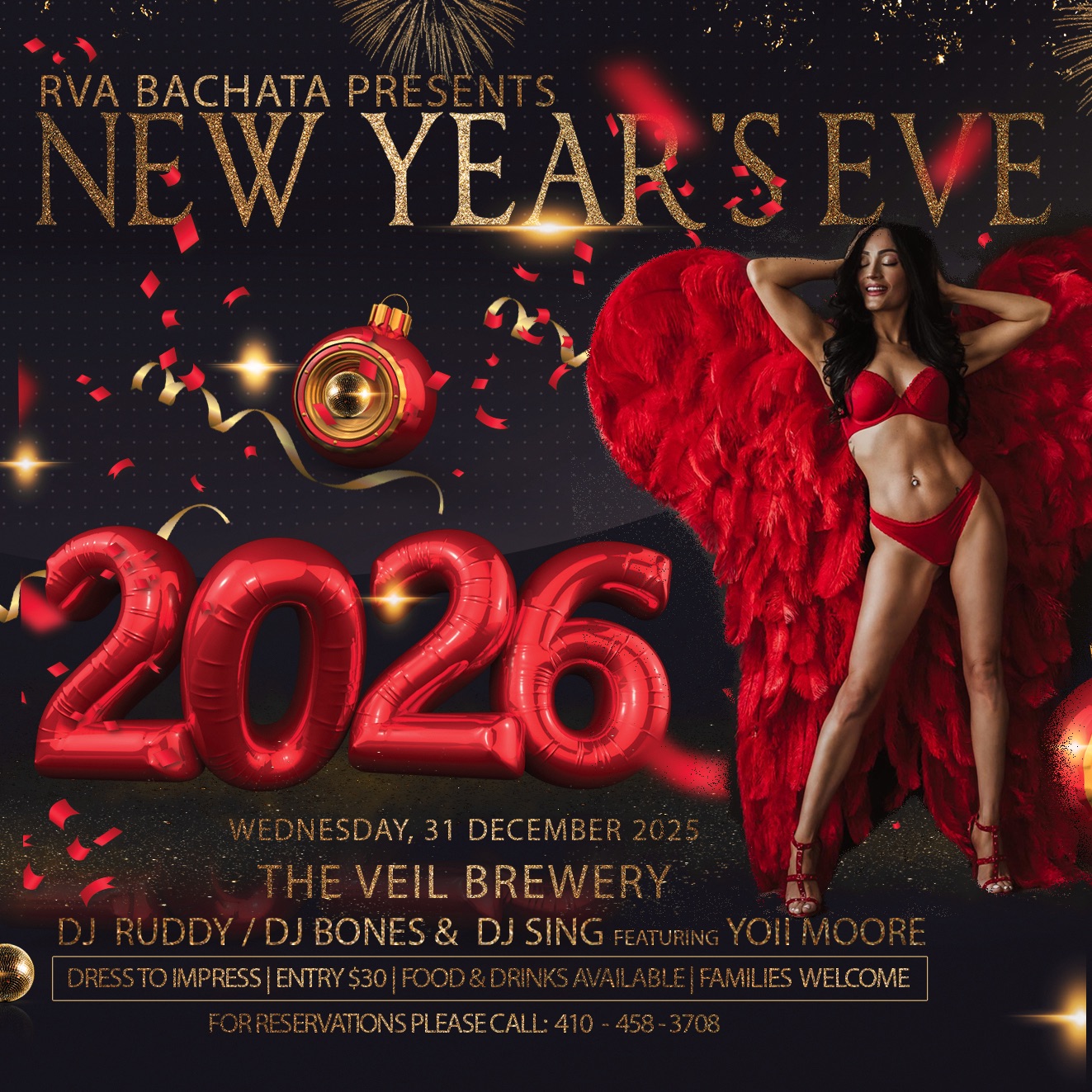 RVA Bachata New Year’s Eve 2026