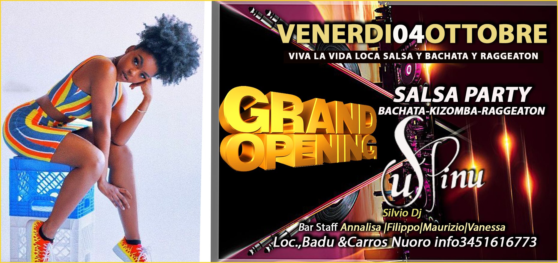 Grand Opening Inaugurazione Stagione 2019 2020 Hoy Salsa