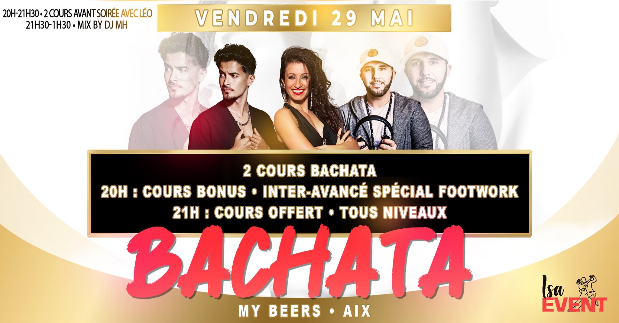 Soirée BACHATA • Aix
