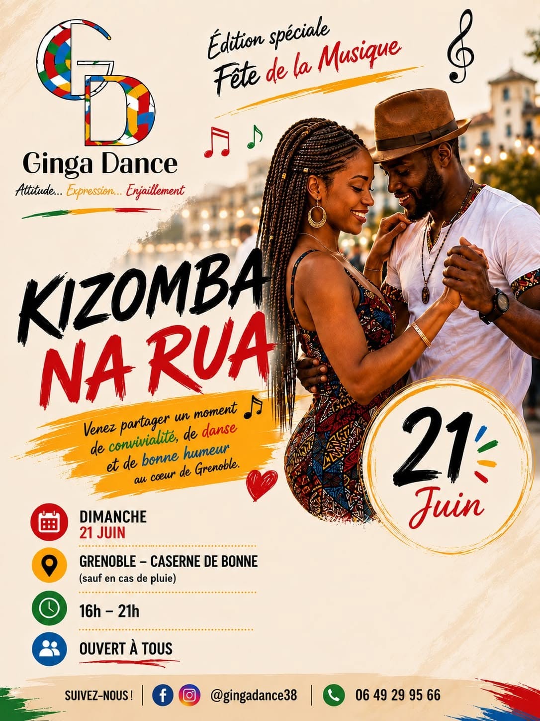 Kizomba Na Rua - Grenoble