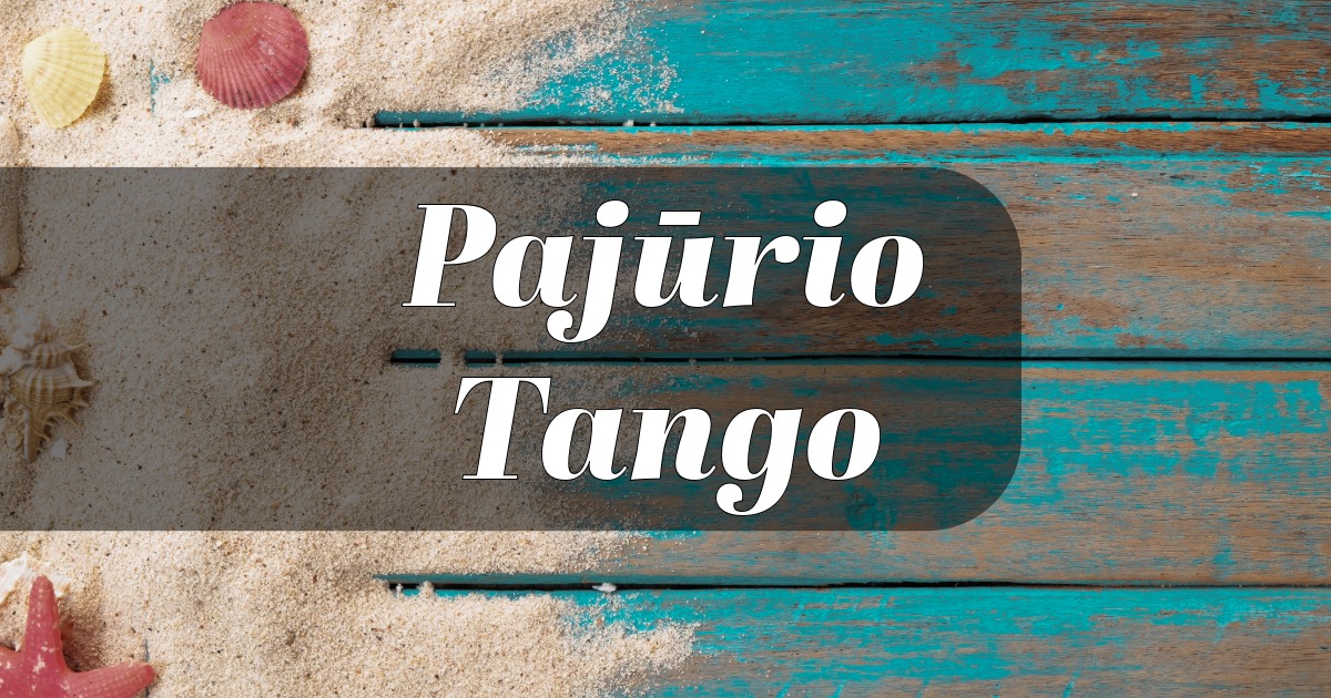 Argentinietiško Tango Šokio Pamokos Klaipėda #4