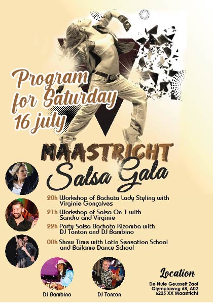 Maastricht Salsa Gala Sat. 16 July
