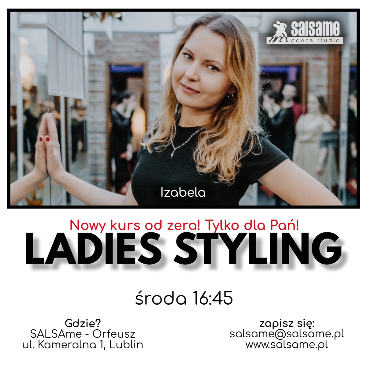 LADIES STYLING nowy kurs od zera SALSAme start: kwiecień 2026