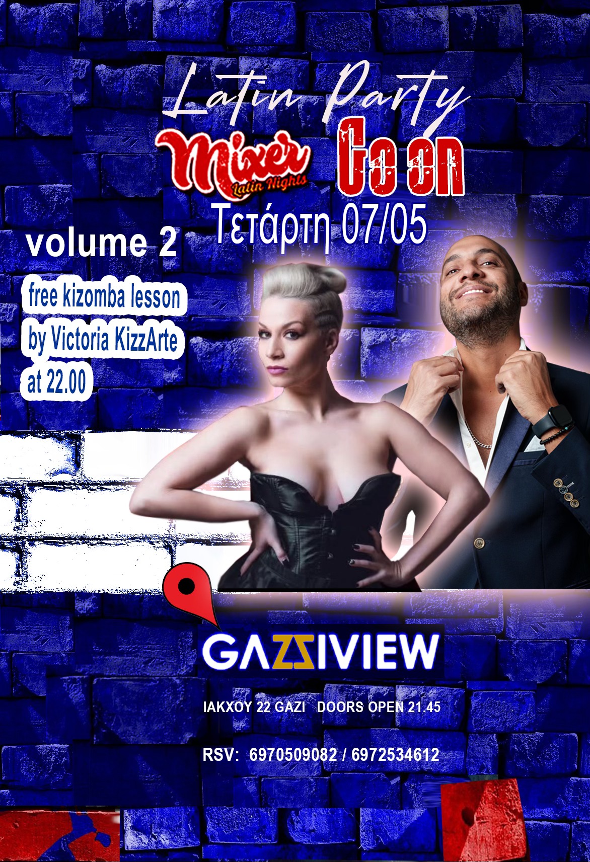 Mixer & Go On Latin party @ Gazi View