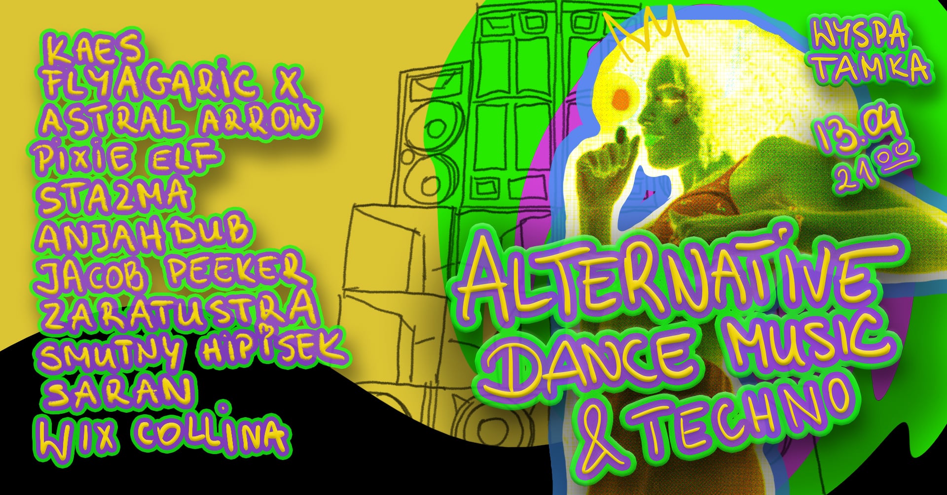 ALTERNATIVE DANCE MUSIC & Psytrance x Techno @ Wyspa Tamka, Wrocław