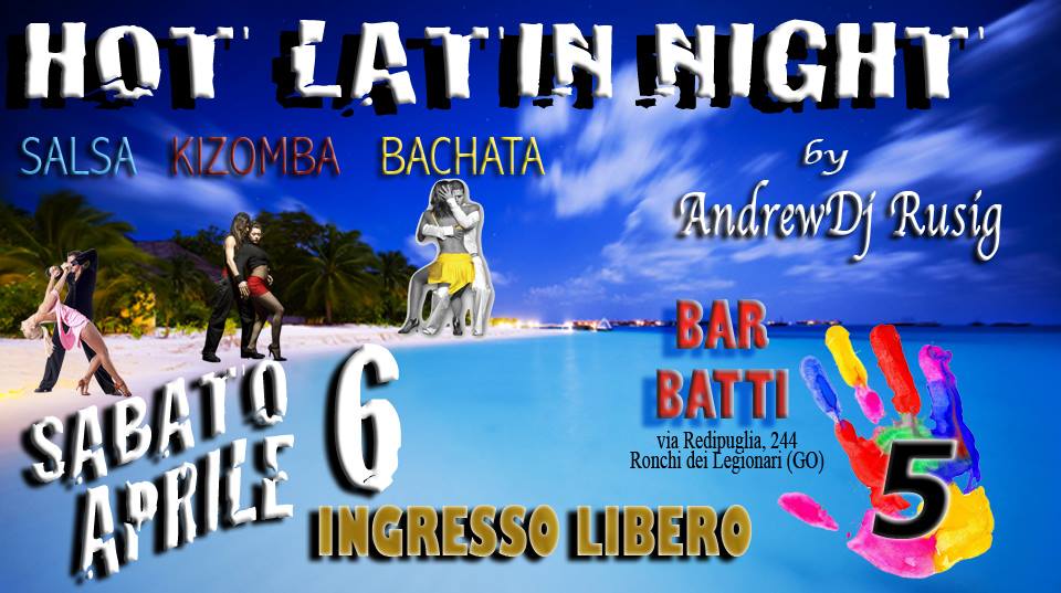 HOT LATIN NIGHT - Salsa Bachata Kizomba