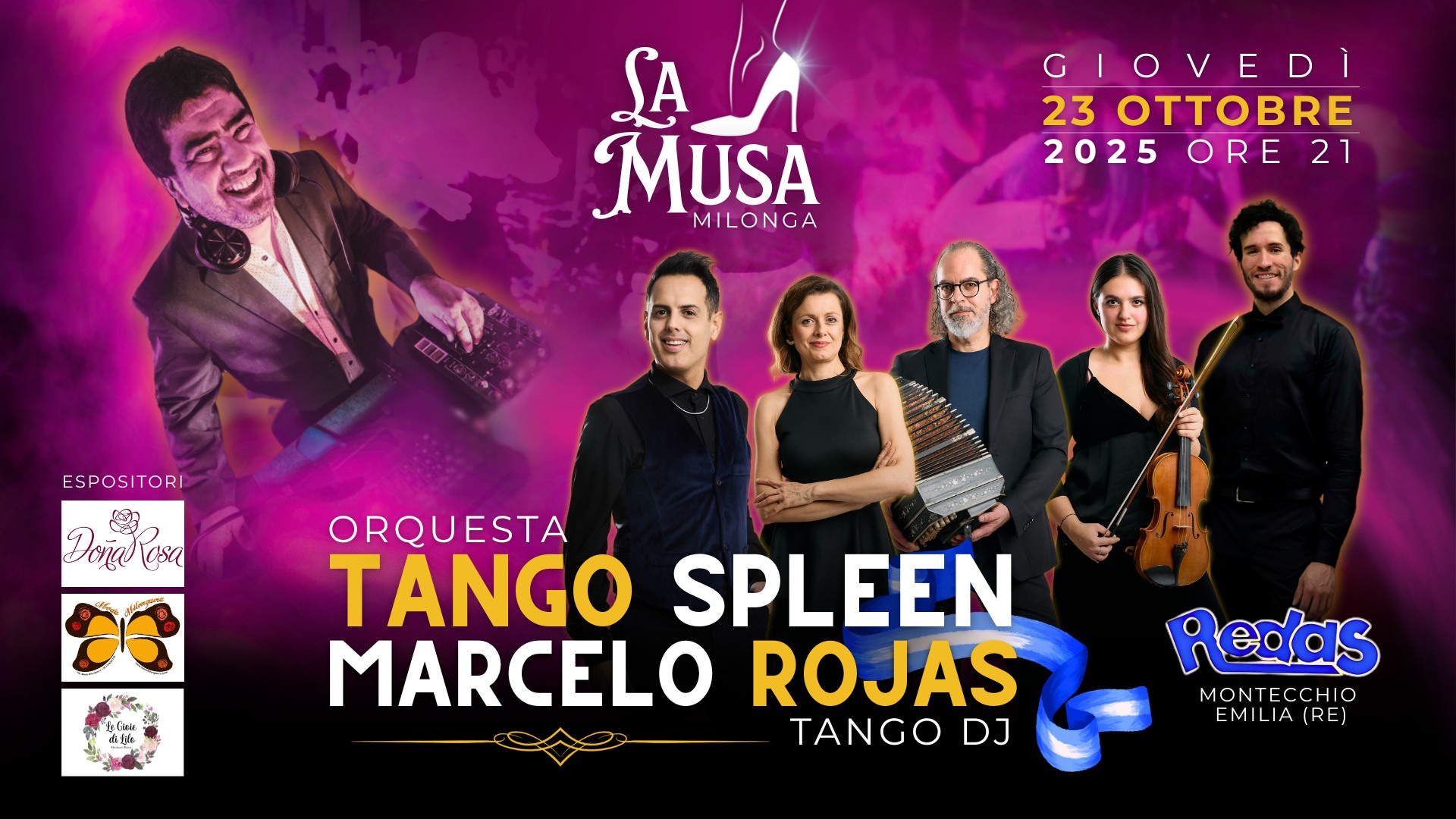 Milonga La Musa - Tango Spleen Orq. & Marcelo Rojas Tdj al Redas!