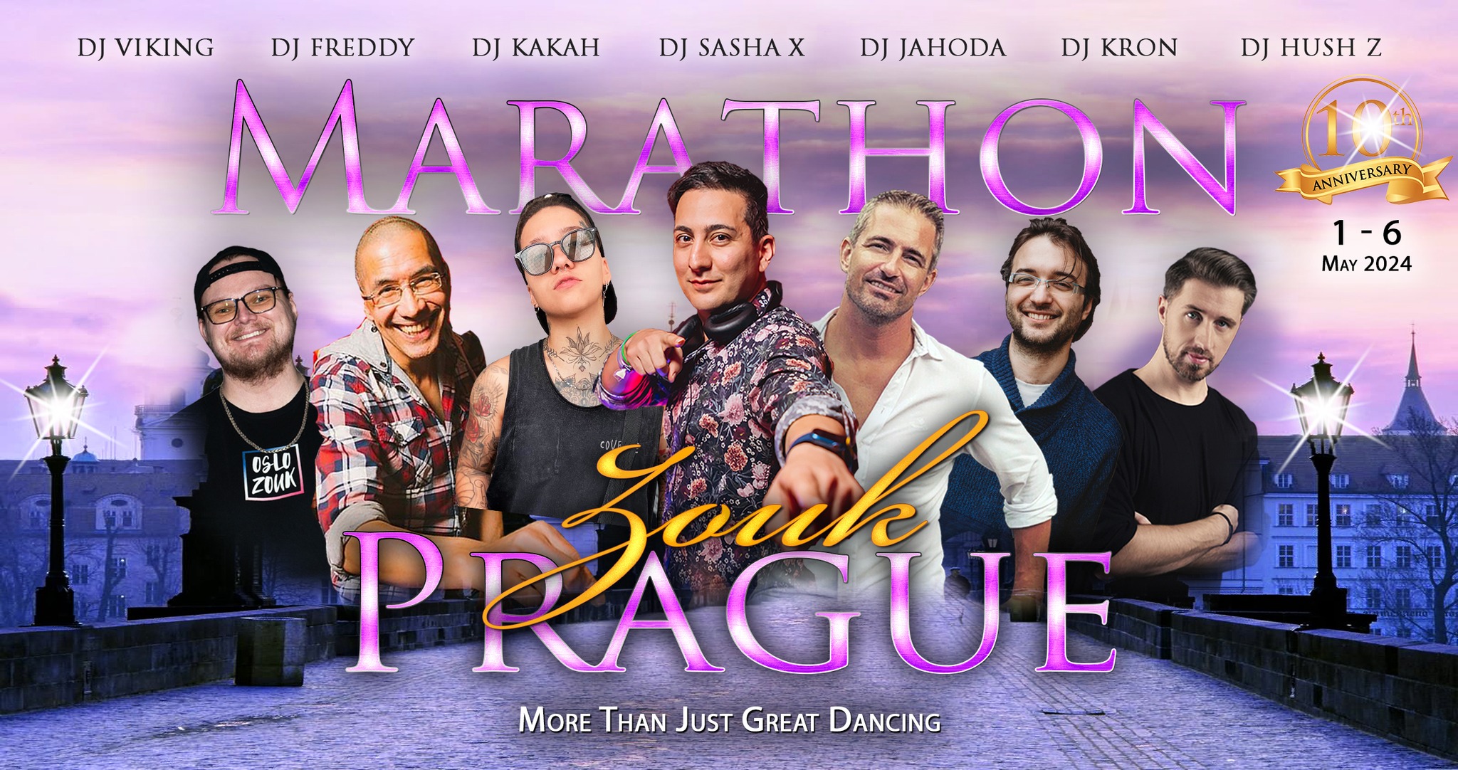 Prague Zouk Marathon 2024 - 10 years anniversary FULLY BOOKED