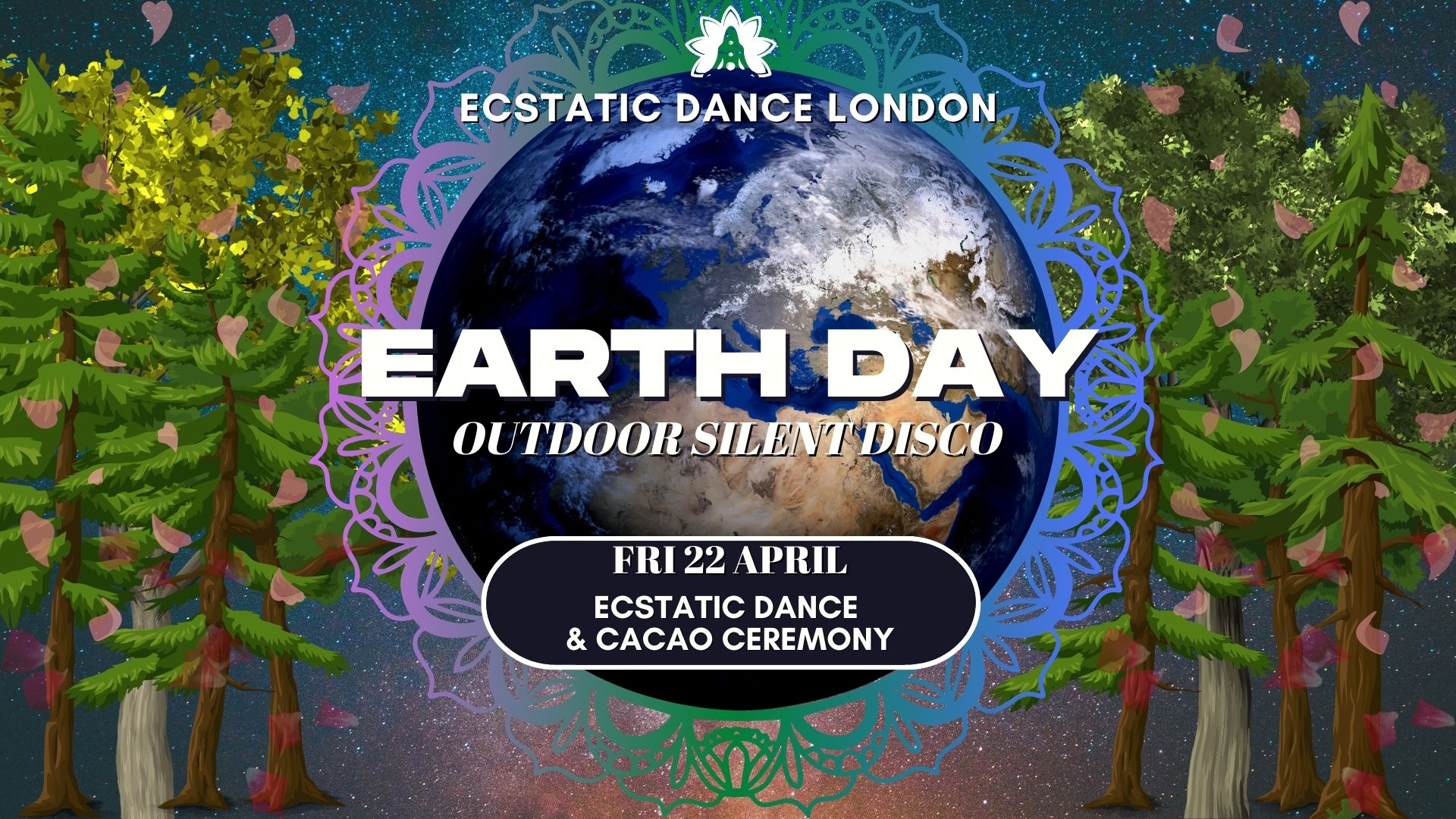 EARTHDAY Celebration - Ecstatic Dance & Cacao - Outdoor Silent Disco