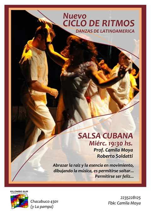 Clase de SALSA Cubana- Ciclo Danzas de Latinoamerica