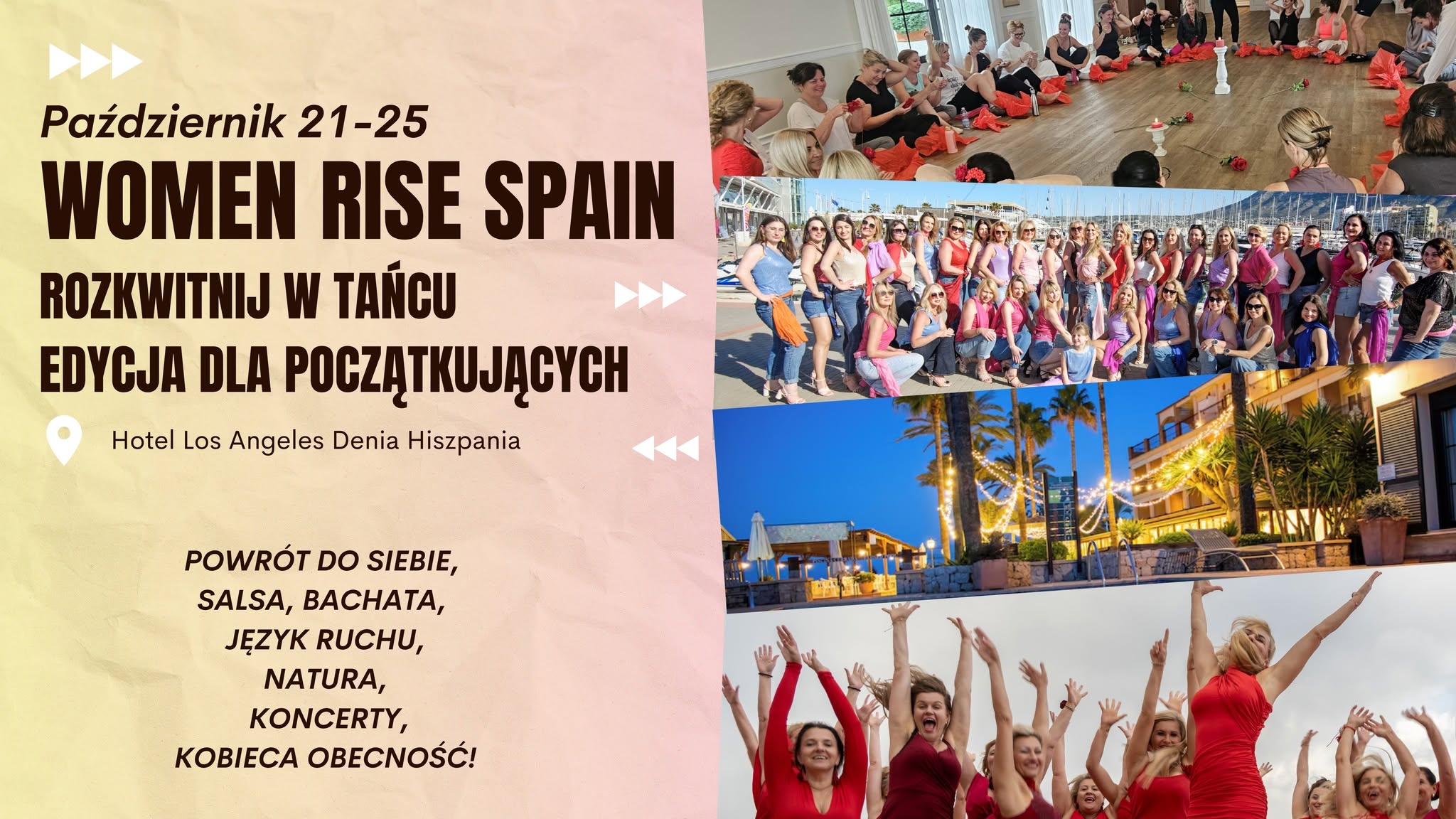 WOMEN RISE SPAIN - ROZKWITNIJ W TAŃCU