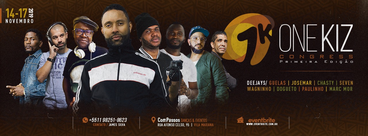 Festas One Kiz Congress 14, 15, 16, 17 Nov 2019