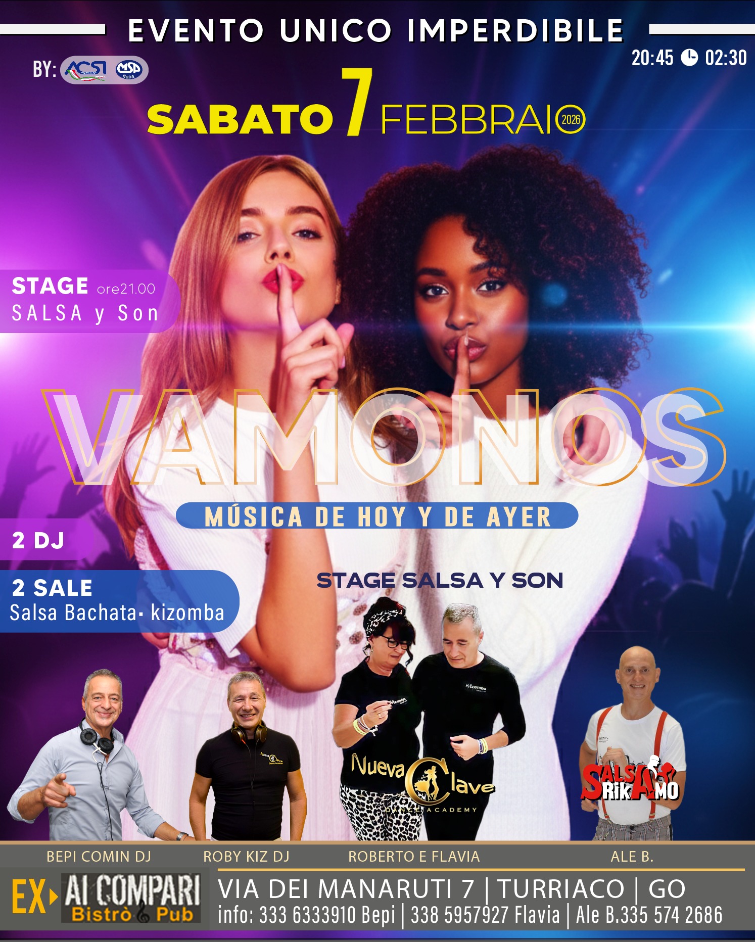 โข Sabato 7 Febbraio 2026 โข Ritorna ๐ ๐ผ ๐ ๐ ๐ ๐ ๐ (ex Ai Compari)